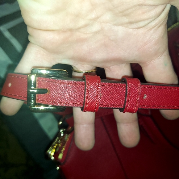 NWT Michael Michael Kors Lg TZ Satchel "CIARA" w/ matched  Wallet - Picture 8 of 10